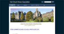 Desktop Screenshot of irishchurchmusicassociation.com